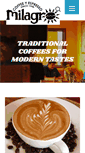 Mobile Screenshot of milagrocoffeeyespresso.com